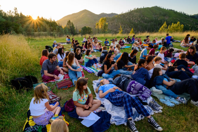 campers on inspiration point